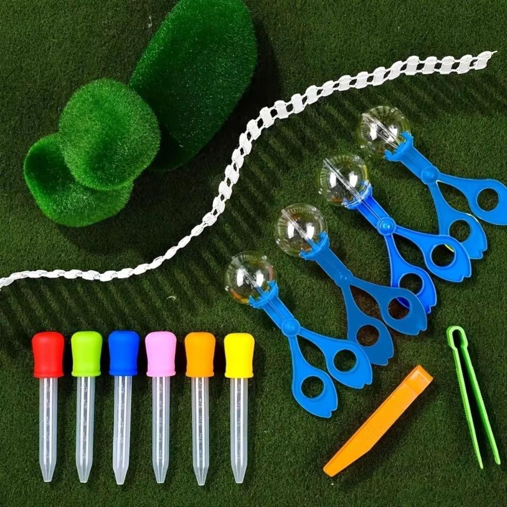 Centrifuge Tube Holder Kids Test Tubes Learning Science Test Tubes Plastic Droppers For Children