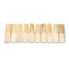 10PCS Tenor Saxophone Reeds 2.5 Strength Bb Key Reeds Replacement for Beginners and Performers 7.9x1.7x0.4cm