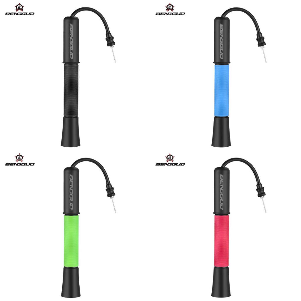 Sports Ball Pump For Basketball Football Volleyball Inflator With Needle And Nylon Material