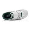 New Balance NB 550 Abrasion Resistant Kids' Skateboarding Shoes White Green Kids' PHB550TA