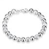 New High quality 925 Sterling Silver 4MM Women Men chain Male Twisted Rope Bracelets Fashion Silver Jewelry