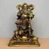 Feng Shui Copper Zhao Gongming People Ornament Home Living Room Decorations Statue