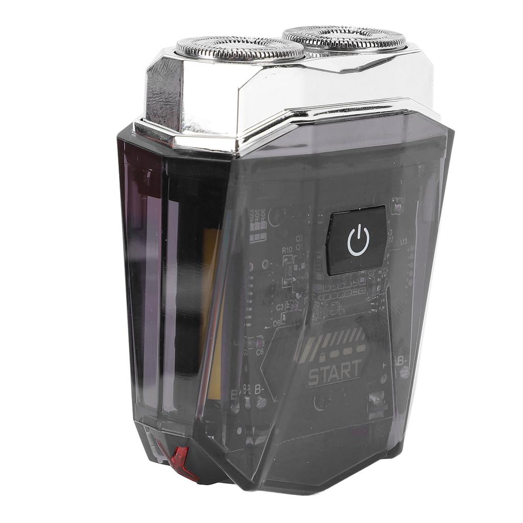Mini Portable Electric Trimmer Men Electric Beard Clipper IPX7 Water Resistant Dry Wet Trimmer for