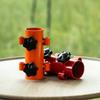 Adjustable Camping Awning Rod Holder Tent Canopy Holder Porable Umbrella Rod Fixed Stand for Camping Fishing Barbecue