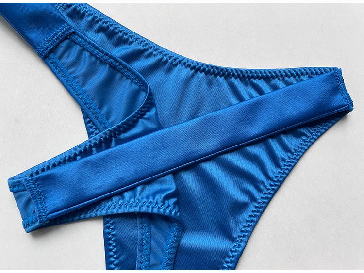 European & American Sexy Rhinestone Thong: Women's Fitness Sports High-Cut T-Pants