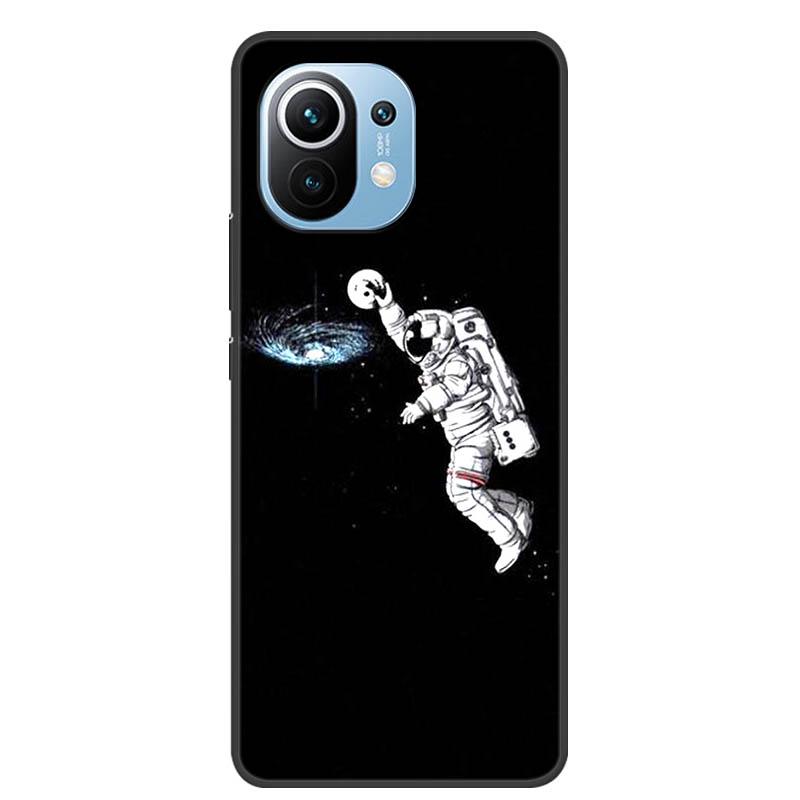 For Xiaomi 11 Lite 5G NE Case Protective Silicone TPU Phone Cases for Xiaomi Mi 11 Lite 5G Shockproof Covers 11Lite Soft Fundas