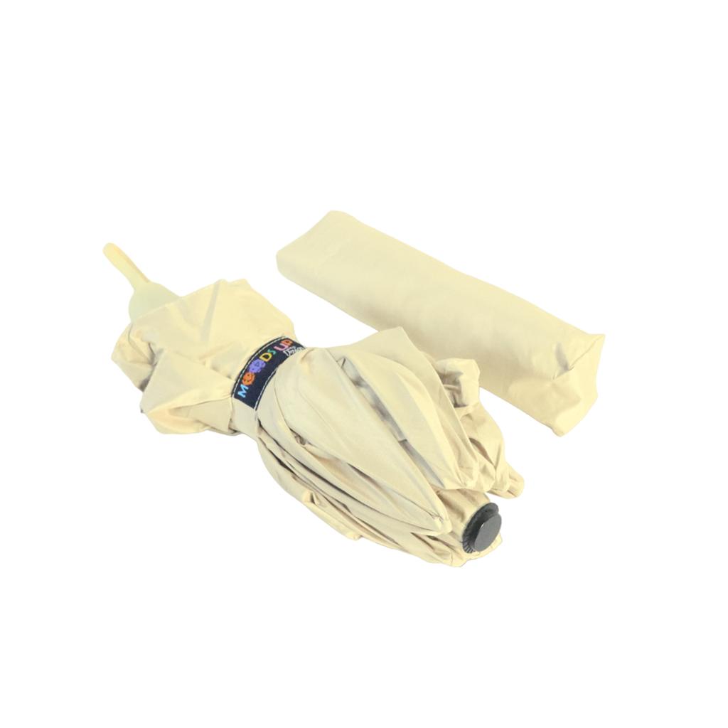 Biggdesign Moods Up Yellow Automatic UV Umbrella, Windproof, Quick-Drying, Compact Size For Bags