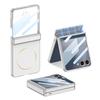 Samsung ZFlip7 Mobile Phone Case Folding Ultra Thin Anti Fall Flip7 Wireless Nickel Ring Magnetic Case Film