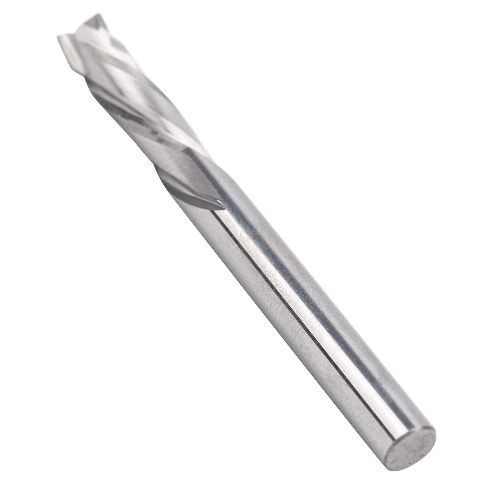 

3-зубая концевая фреза Вольфрамовая сталь Карбид Металлообработка Промышленные принадлежности 5 x 5 x 17 x 50 мм