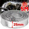 Bandă termorezistentă pentru țevi de eșapament 5M, fibră de sticlă, rezistentă la căldură, bandă pentru țevi de boiler, benzi folie de aluminiu