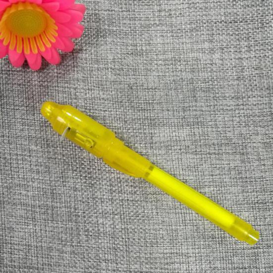 Invisible Ink Pen Built In UV Light Magic Marker Gift Student School Stationery
