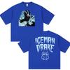 Rapper Drake Iceman Album Merch Shirt Men's Summer Fashion Gothic Clothing Y2K T-shirt Loose Oversized Cotton Tee