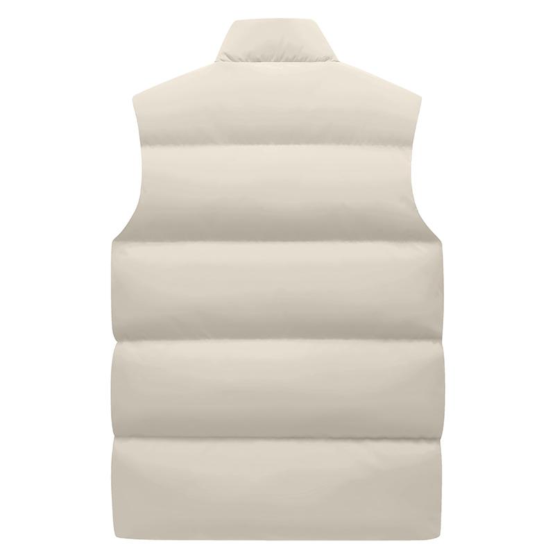 2026 (SU) Men's Autumn/Winter Fashion Casual Design, Reversible, Warm Cotton Zipper Vest