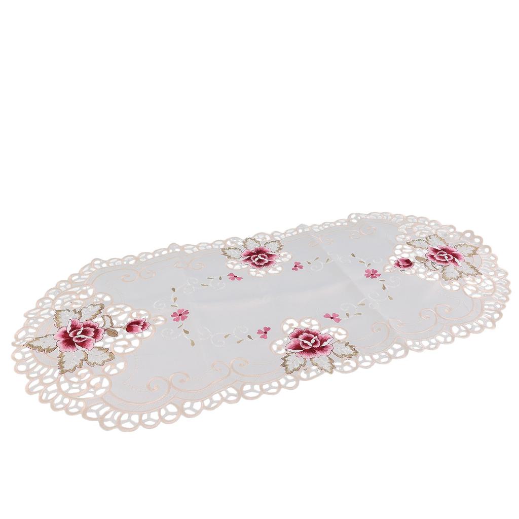 Home Decor Tablecloth Reusable Table Runners White