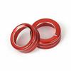 2X Aluminum Driving Mode Switch utton Knob Ring Trim for 4Runner TRD 2010-19 Red