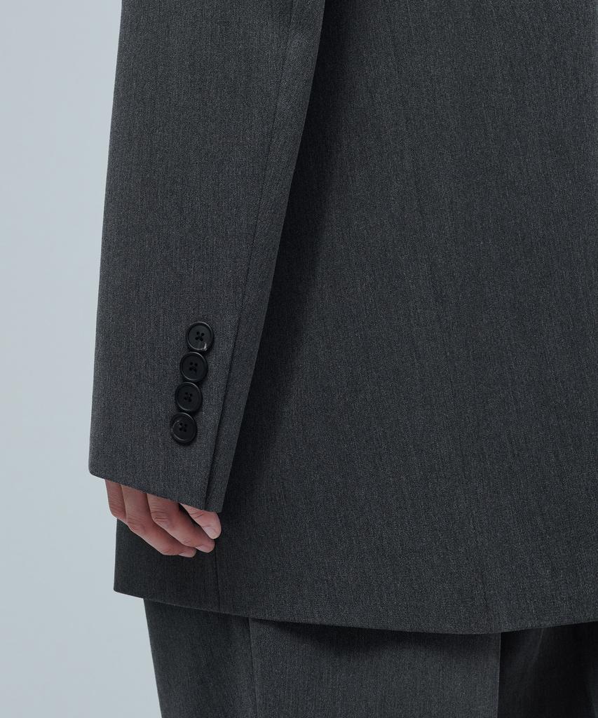 Musinsa Standard Big Daddy Oversized Blazer [Medium Grey]