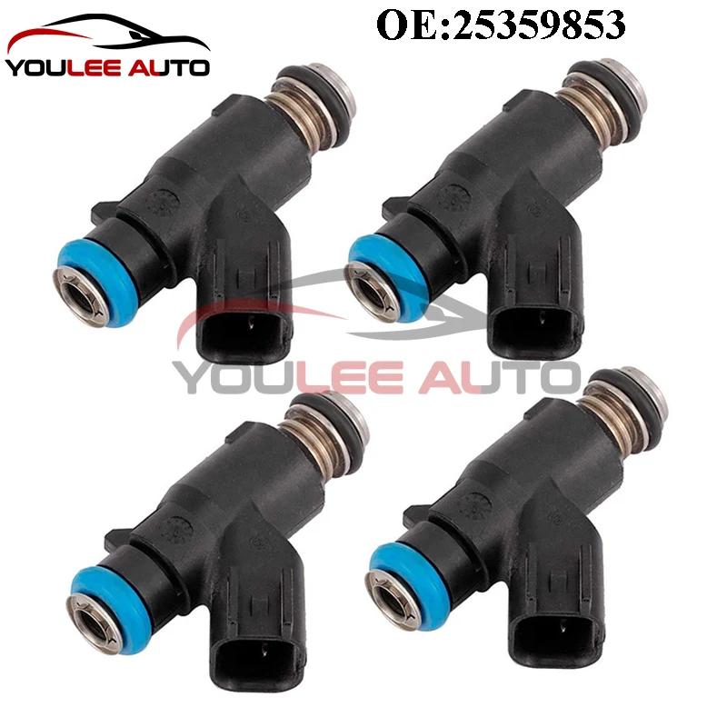 4PCS 25359853 High Quality Fuel Injectors Nozzle For Chevrolet BYD F3 2000-2016 4-strokes Car Accessories