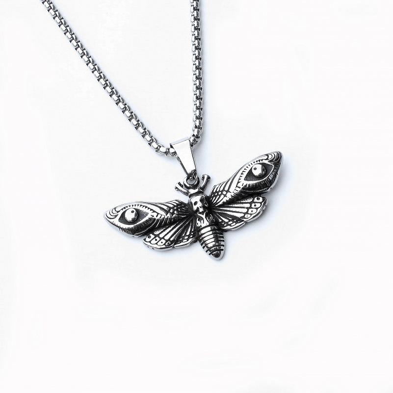 Hip-Hop Zodiac Year of the Snake Pendant: Cobra King Necklace for Men & Women - Stainless Steel Animal Jewelry