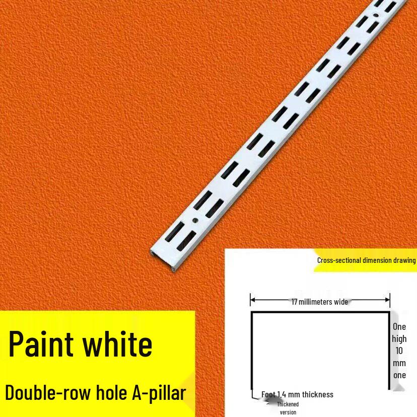 Wall-Mounted White Jewelry Display & Accessory Shelf