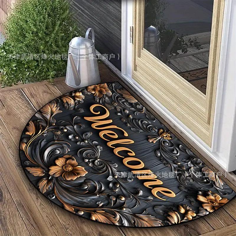 Teppich im Ethno-Stil, Amerikanischer Willkommensteppich, Willkommens-Fußmatte, Wohnzimmerteppich, Badezimmerteppich, Heimdekoration