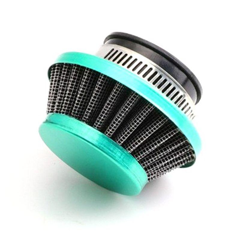 Motorcycle 47/49Cc Universal 35MM Air Filter For Pocket Bike MINI Dirt Bike Carburetor Interface Green