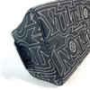 Louis Vuitton M21435 LV Snow Collection dopp kit Pouch Clutch bag Black/White
