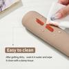 Silicone Makeup Brush Holder Portable Travel Cosmetic Brush Case With Cleaning Mat