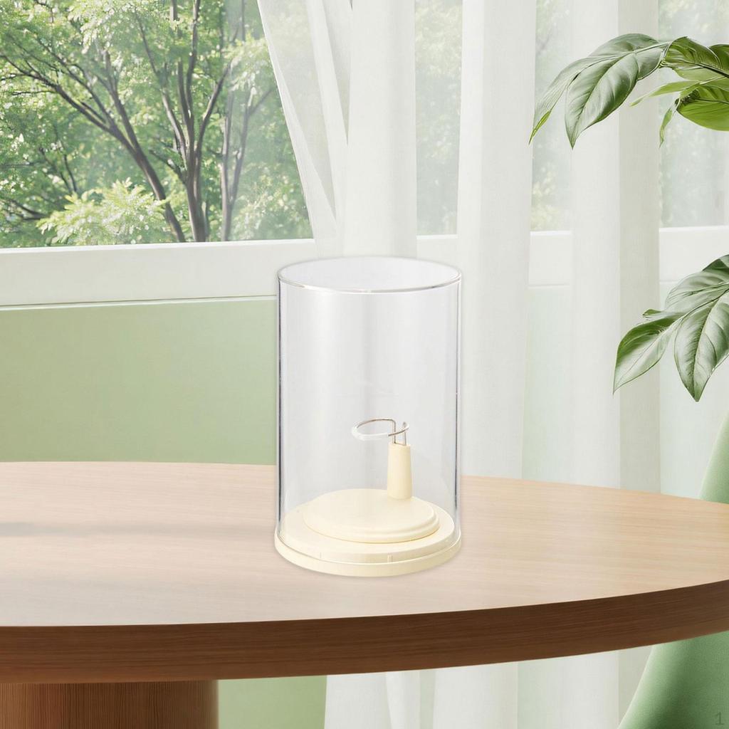 Clear Display Case for Doll, Collectible Case, Organizer Waterproof Storage Box Showcase