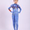 Avatar 3D Geprinte Staart Cosplay Kinderen Bodysuit