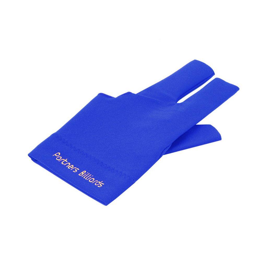 

Snooker Three Finger Glove Sport Accessory Left Hand Snooker Billiard Glove Open Three Finger синий