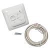 Wall Mounted Heating Controller 5 40℃ Temperature Ranges 16A Output For Electric Floor Systems With LED Display