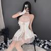 Sex underwear sexy patent leather little devil uniform set bundled Japanese two-dimensional witch cosplay set