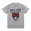 Domo Kun Funny Meme T-shirt Women's casual T-shirt Retro short sleeved oversized Tshirt Top Street wear