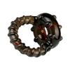 Erotic Men's Delay Ring with Inlaid Beads - Soft Foreskin Retraction Trainer