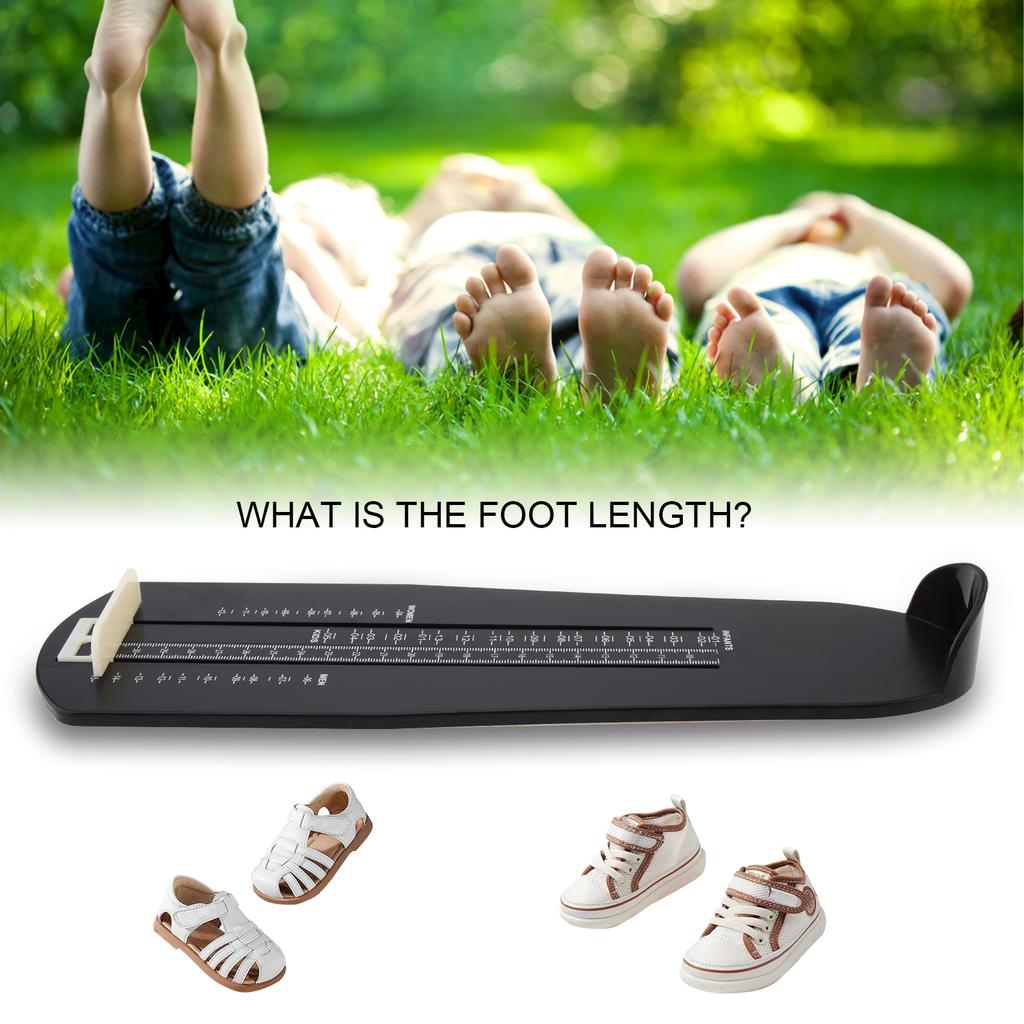 Standard Metal Foot Measuring Device Accurate Sizing Tool for Men Women Kids Home Store Use Professional