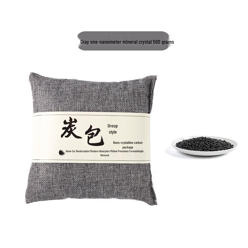 

Корейский мешок с древесным углем 500 г - Активированный уголь для удаления запахов и поглощения влаги в автомобилях и домах 18x18