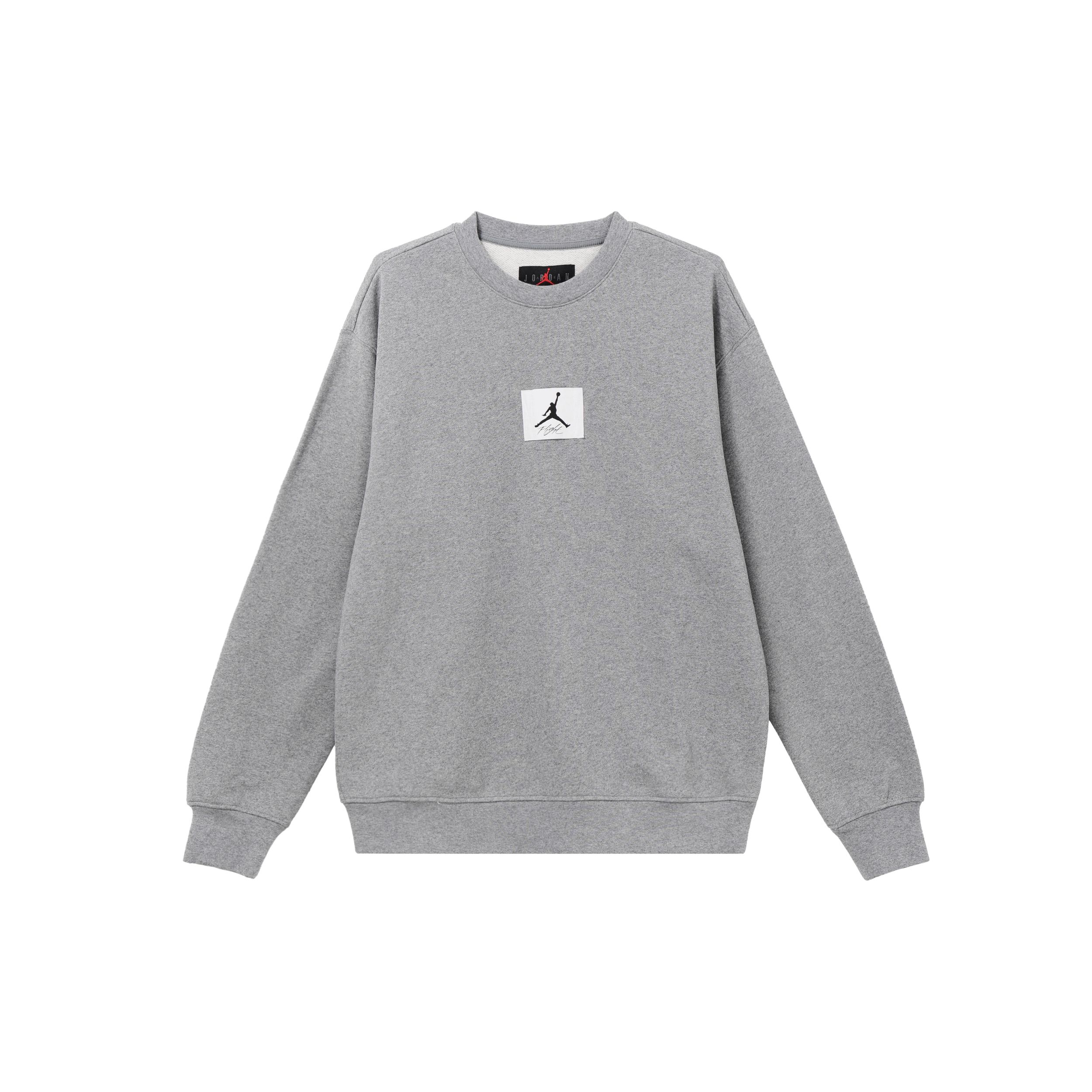 Jordan Essentials Fleece Crewneck Sweatshirt FB6935-091 S
