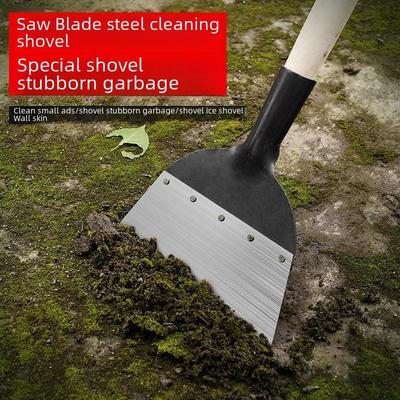 Manganese Steel Multi-Purpose Shovel for Ice, Manure, and Livestock Pen Cleaning