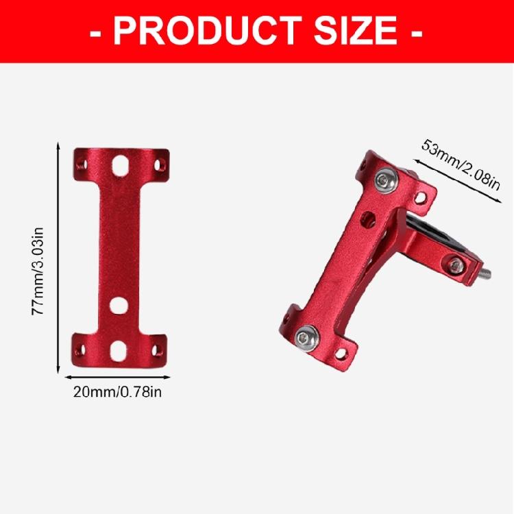 Aluminum Alloys Bikes Water Bottle Holder Bikes Water Bottle Cage Extension Rack for Secure & Stable Cage Installation