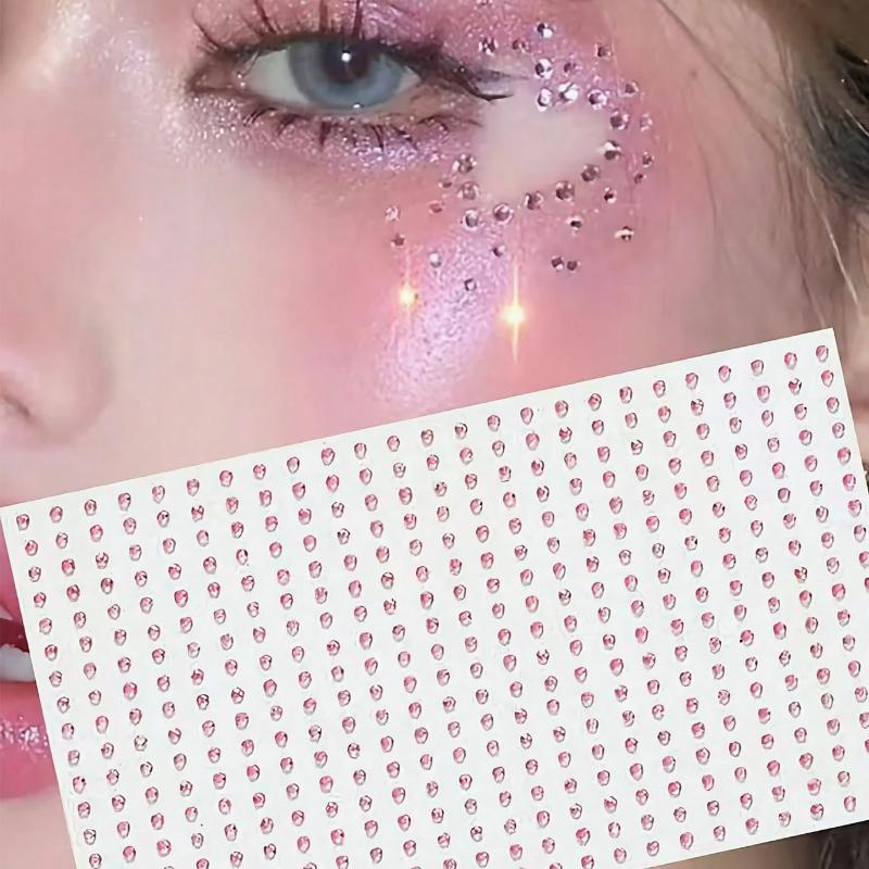2mm Simulation Pearl Face Jewels, Hair Jewels, Eyebrow Jewels, Diamond Stickers