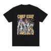 Rapper Chief Keef for President T Shirt Men Fashion Casual Short Sleeve T-shirt Aesthetic Vintage Oversized T-shirts Streetwear