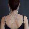 Elegant Tassels Ear Cuff Non-piercing Ear Bone Clips  Bridal Accessories