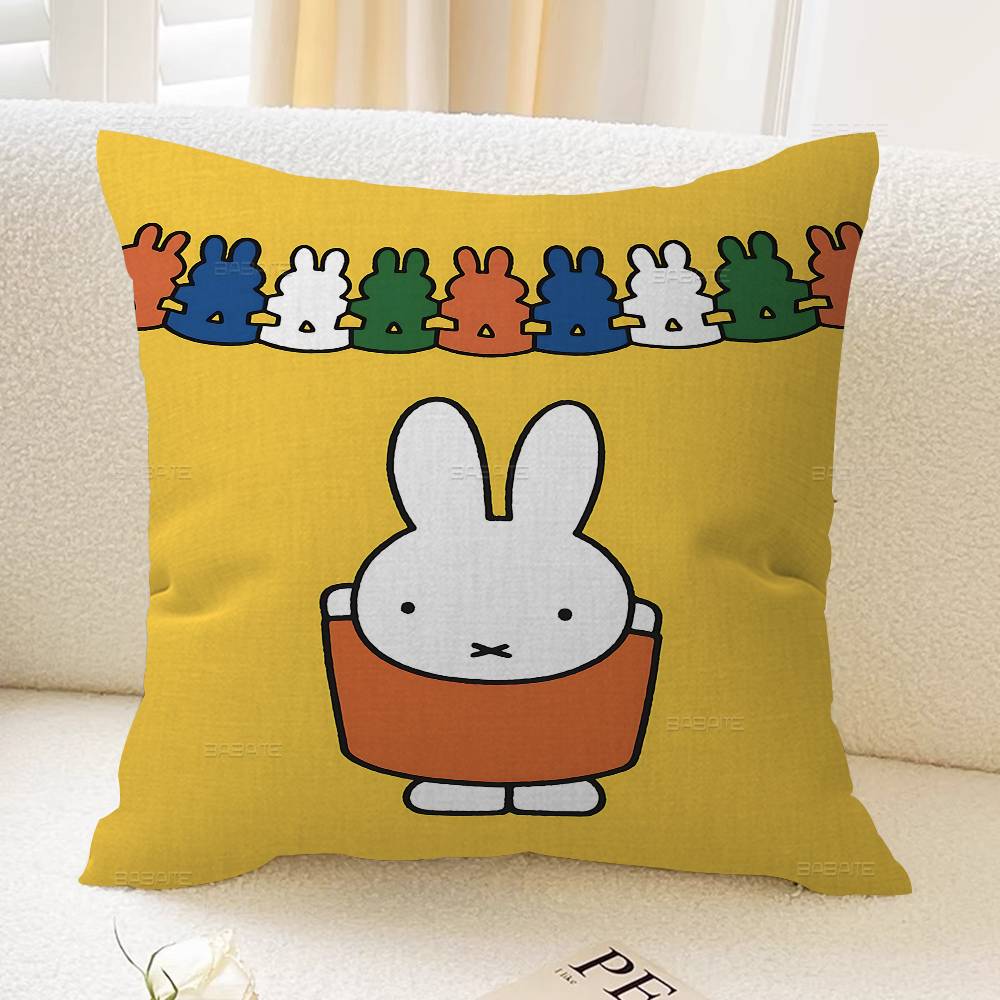 Cartoon Mmiffy Cute Pillow Gifts Home Office Furnishings Bedroom Sofa Car Cushion Cover Case xcm