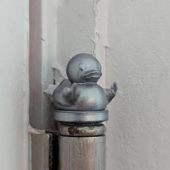 

Animal Door Hinge Head Topper Vintage Bronzed Animal Hinge Head Magnet Door серебряный