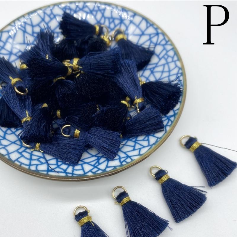 100-10pcs Polyester Trim Fringe Tassel Sewing Curtains Accessories DIY Keychain Cellphone Straps Pendant Tassels Jewelry Making