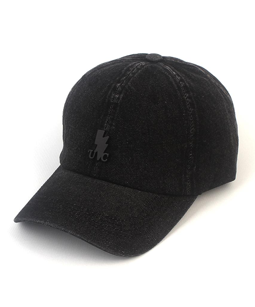 Yunibeosyeolkemiseuteuli Thunder Black Denim Washing Ballcap