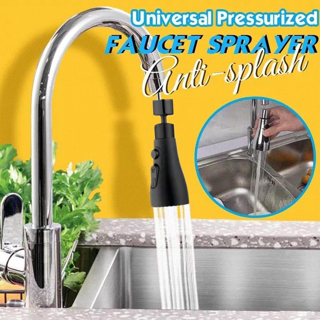 Buy 360.Rotatable Universal Splashproof Filter Faucet Adapter Nozzle