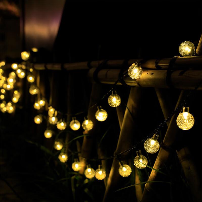 NuFeng Solar USB Camping Bubble Ball String Lights
