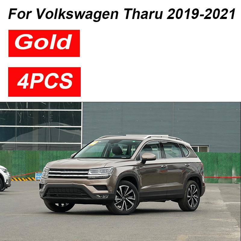 Painted For VW Volkswagen Tharu Accessories - 4PCS Front Mudguard Splash Guard Rear Muds Fenders Wheels Car Accessories