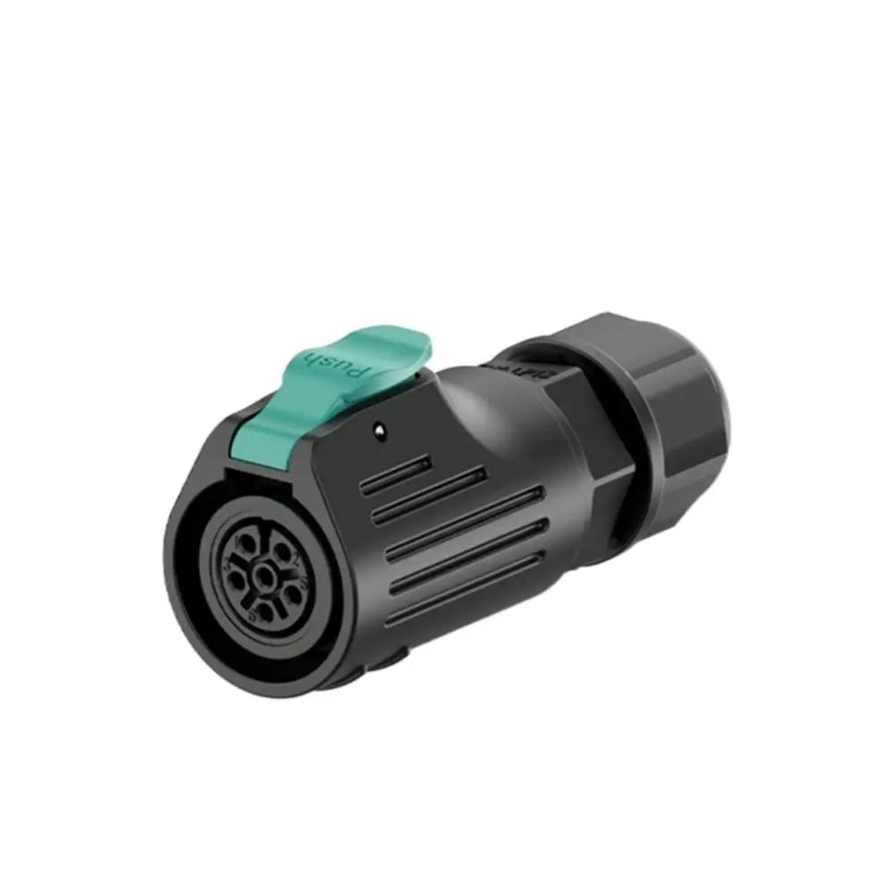 LP12 M12 IP67 3A 5A 2 3 4 5 6 7 8 Pin Solder Wire Cable Connector Waterproof Male Female Aviation Plug Socket Quickly Connected